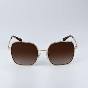 Vogue Women BRAND NEW Sunglasses Gold Brown Gradient Square VO4175SB 280/1353